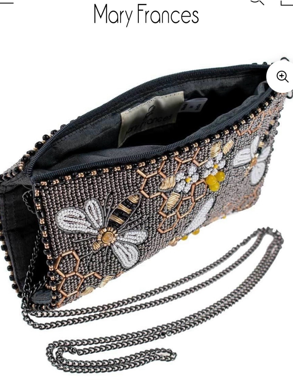 Mary Frances Bee Awesome Crossbody Phone Bag, NWOT